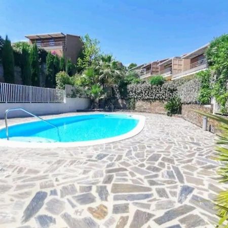 Apartment With Pool Air Conditioning Wifi And Garage Collioure Extérieur photo