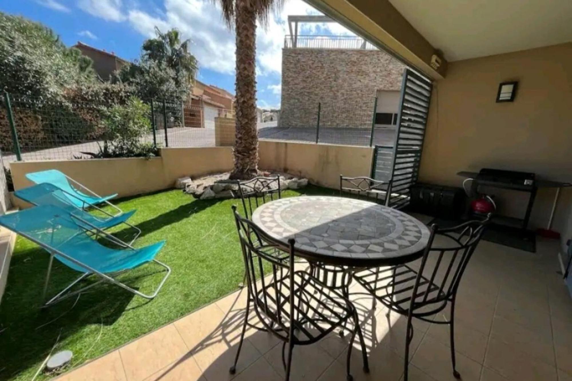 Apartment With Pool Air Conditioning Wifi And Garage Collioure Extérieur photo